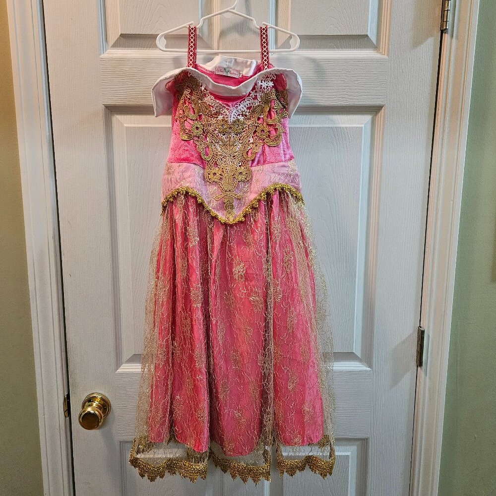 Girls Princess Dress Up/ Costume, Size 6/7